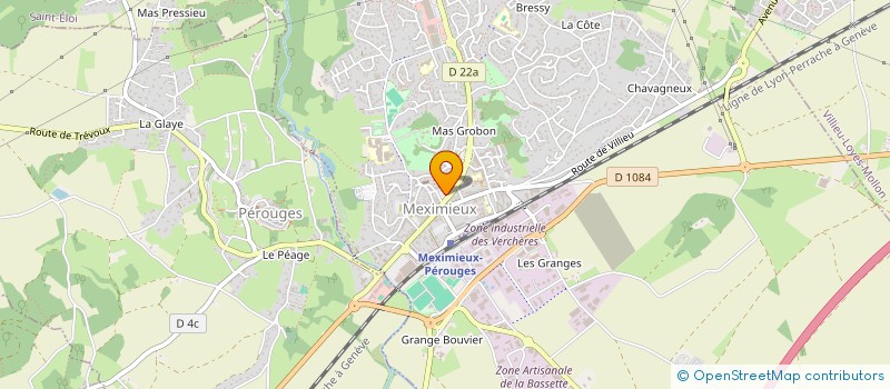 localisation de l'entreprise MONSIEUR CLAUDE GARCIA à MEXIMIEUX