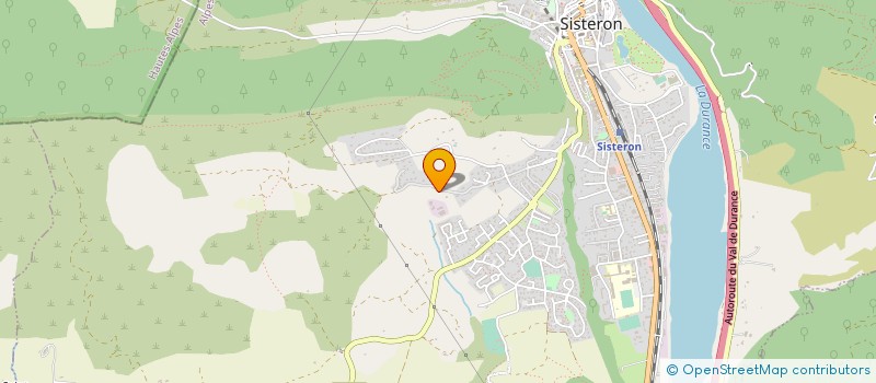 localisation de l'entreprise MONSIEUR CLAUDE GARCIN  SISTERON