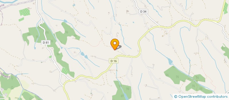 localisation de l'entreprise MONSIEUR CLAUDE GARRIGUES  CAZES-MONDENARD