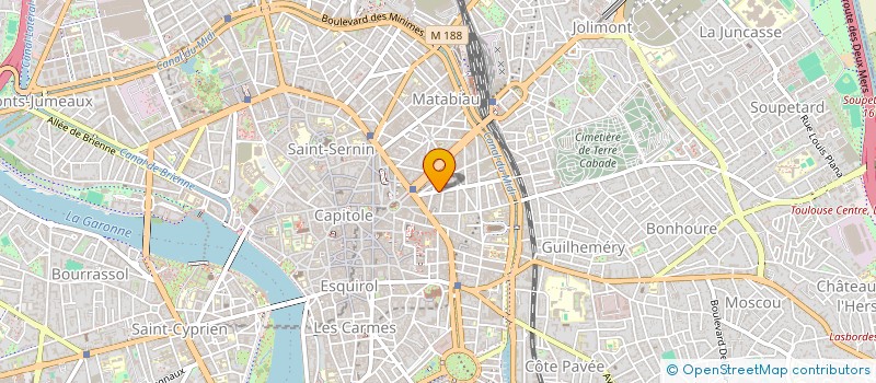 localisation de l'entreprise MONSIEUR CLAUDE GARRIGUES à TOULOUSE