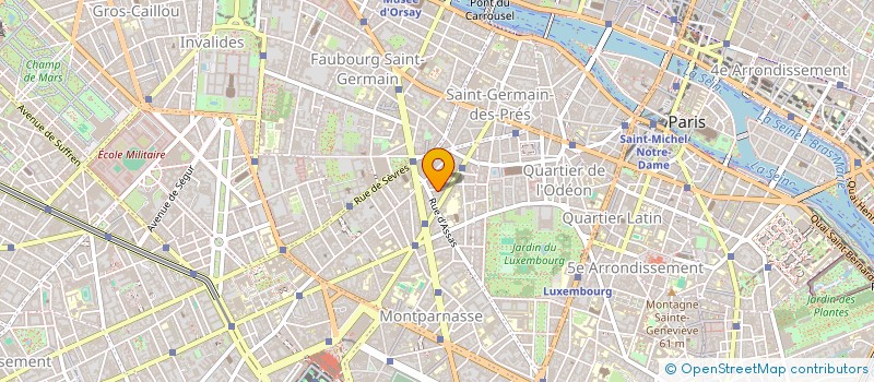 localisation de l'entreprise MONSIEUR CLAUDE GARS  PARIS