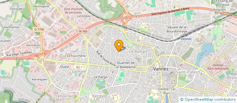 localisation de l'entreprise MONSIEUR CLAUDE GASPARONI à VANNES