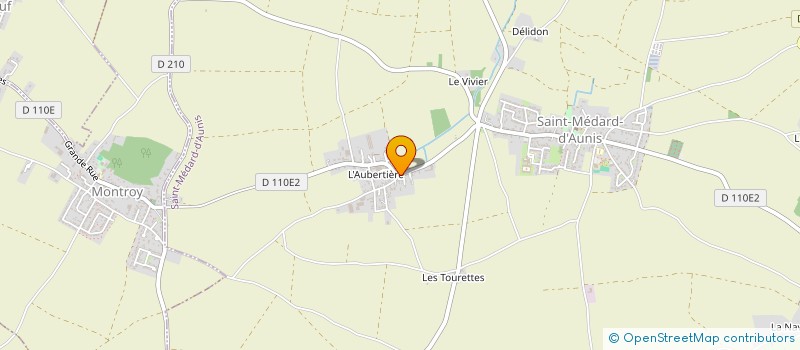 localisation de l'entreprise MONSIEUR CLAUDE GASSUAU à SAINT-MEDARD-D'AUNIS
