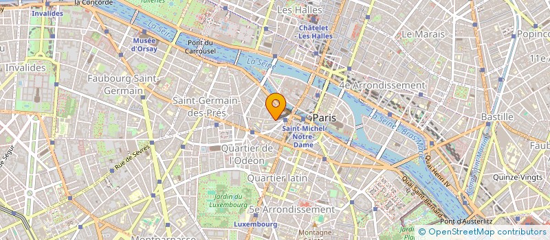 localisation de l'entreprise MONSIEUR CLAUDE GAULARD  PARIS