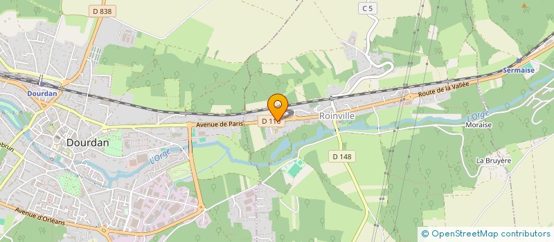 localisation de l'entreprise MONSIEUR CLAUDE GAULTIER  ROINVILLE