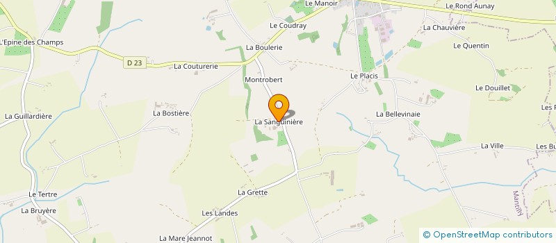 localisation de l'entreprise MONSIEUR CLAUDE GAUMER à MANTILLY