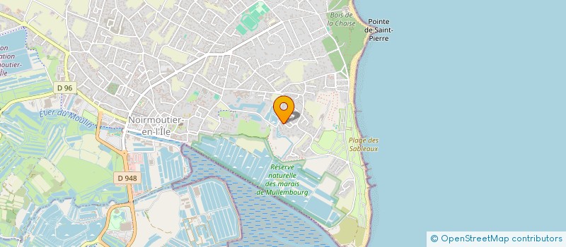 localisation de l'entreprise MONSIEUR CLAUDE GAUTIER à NOIRMOUTIER-EN-L'ILE