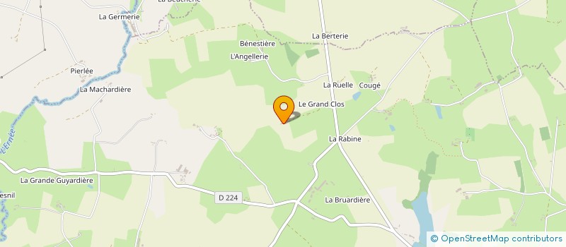localisation de l'entreprise MONSIEUR CLAUDE GENDRON à SAINT-DENIS-DE-GASTINES