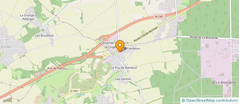 localisation de l'entreprise MONSIEUR CLAUDE GENELAN à MORNAC