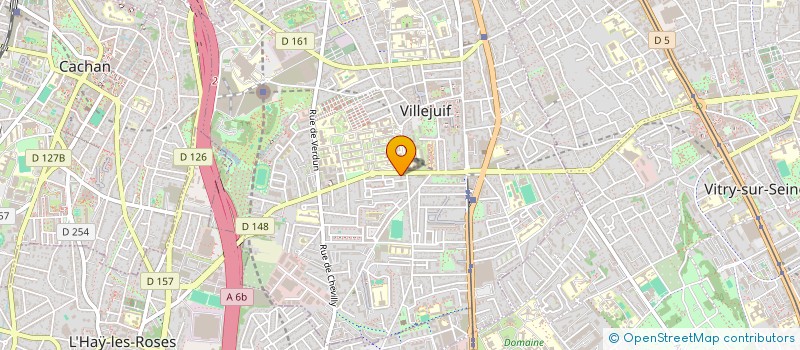 localisation de l'entreprise MONSIEUR CLAUDE GESVRET à VILLEJUIF