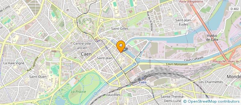 localisation de l'entreprise MONSIEUR CLAUDE GHERARDI à CAEN