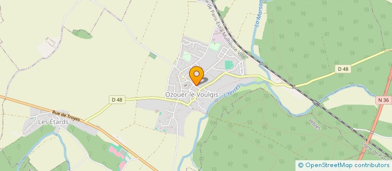 localisation de l'entreprise MONSIEUR CLAUDE GIBAULT à OZOUER-LE-VOULGIS