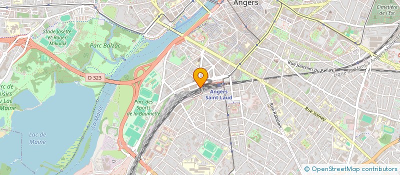 localisation de l'entreprise MONSIEUR CLAUDE GICQUEL à ANGERS