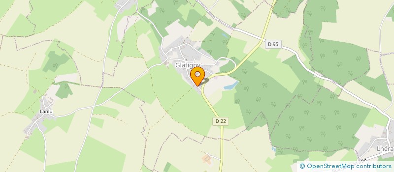 localisation de l'entreprise MONSIEUR CLAUDE GIESTEIRA à GLATIGNY