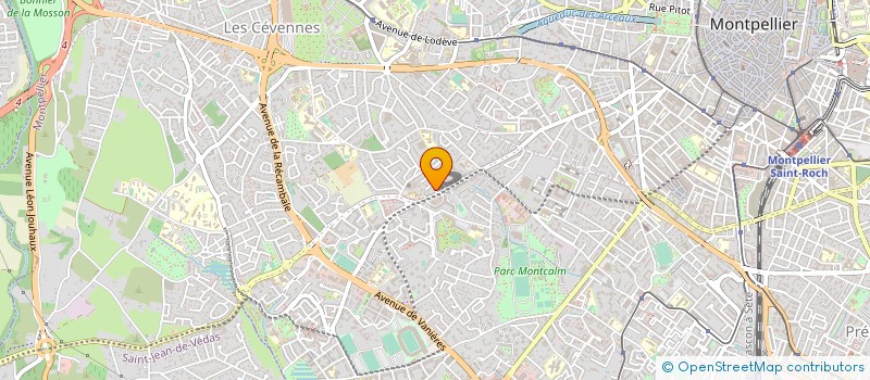 localisation de l'entreprise MONSIEUR CLAUDE GIGNOUX à MONTPELLIER
