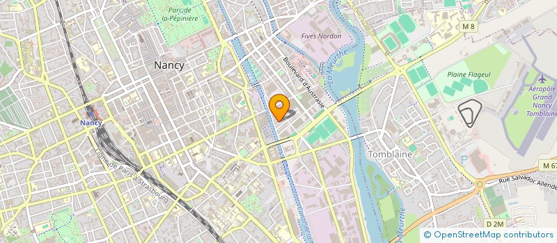 localisation de l'entreprise MONSIEUR CLAUDE GILET à NANCY