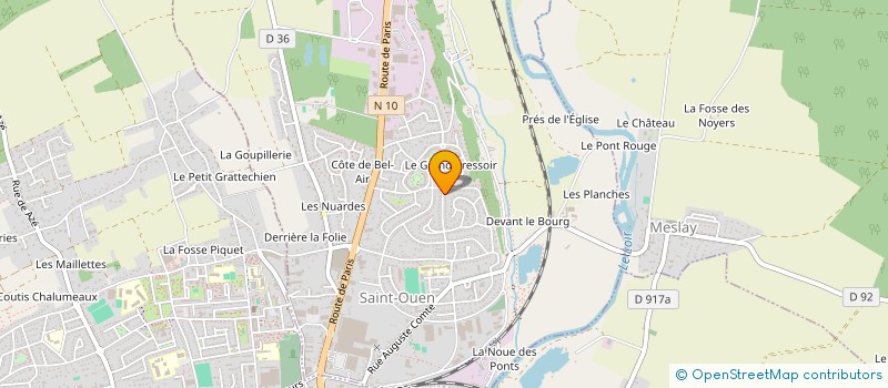 localisation de l'entreprise MONSIEUR CLAUDE GIRARD  SAINT-OUEN