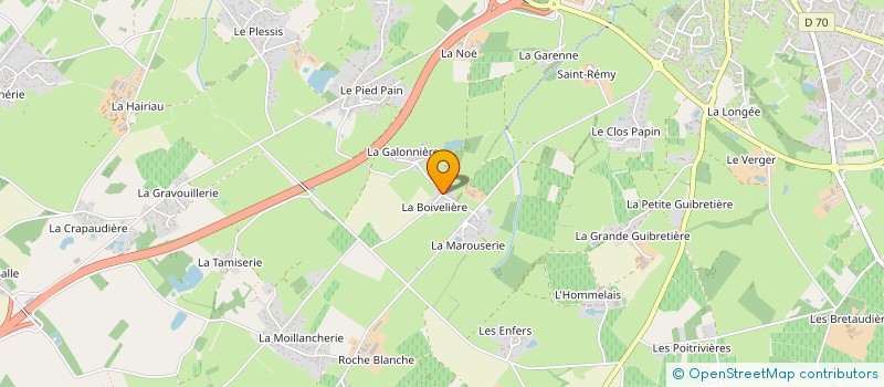 localisation de l'entreprise MONSIEUR CLAUDE GIRAUDEAU  SAINT-PHILBERT-DE-GRAND-LIEU