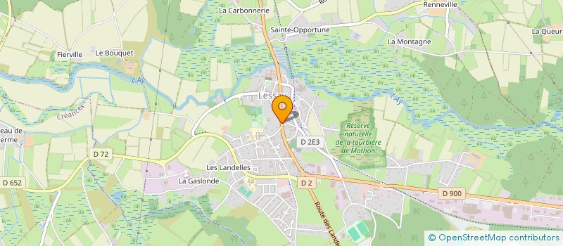 localisation de l'entreprise MONSIEUR CLAUDE GOEB à LESSAY