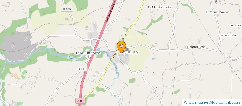 localisation de l'entreprise MONSIEUR CLAUDE GOHIER  LA COLOMBE