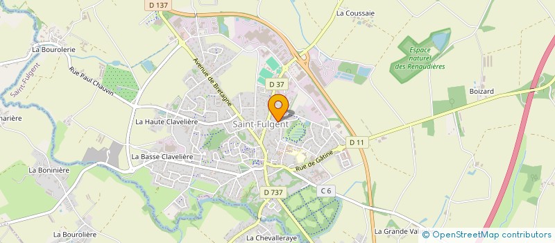 localisation de l'entreprise MONSIEUR CLAUDE GOMES à SAINT-FULGENT