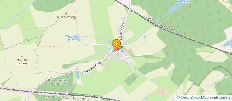 localisation de l'entreprise MONSIEUR CLAUDE GONCEAU  ACHAIN