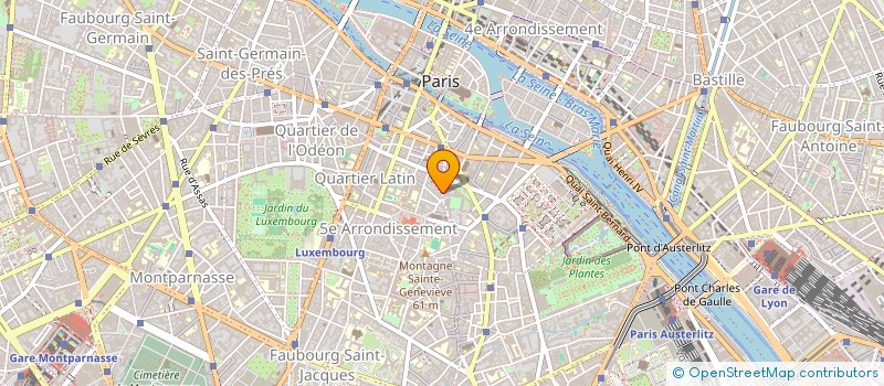 localisation de l'entreprise MONSIEUR CLAUDE GONDARD  PARIS