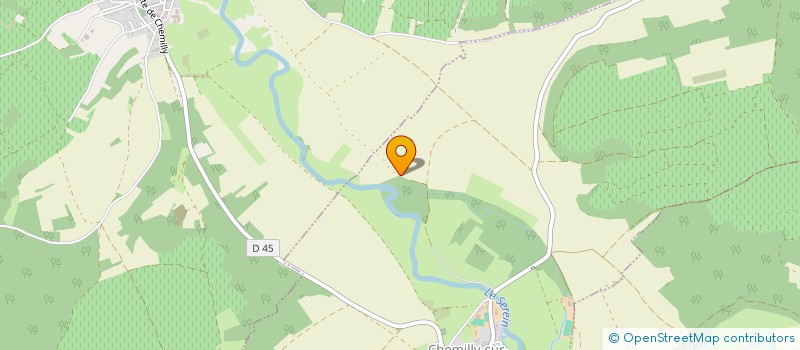 localisation de l'entreprise MONSIEUR CLAUDE GONTIER  CHEMILLY-SUR-SEREIN