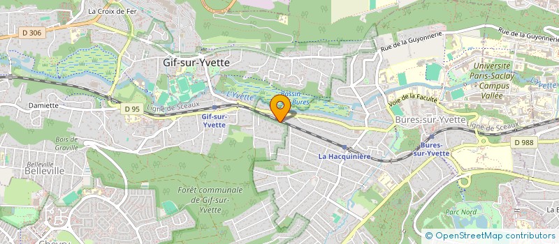 localisation de l'entreprise MONSIEUR CLAUDE GOTTLIEB à GIF-SUR-YVETTE