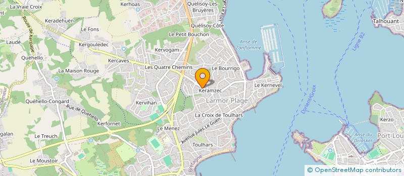 localisation de l'entreprise MONSIEUR CLAUDE GOUALO à LARMOR-PLAGE