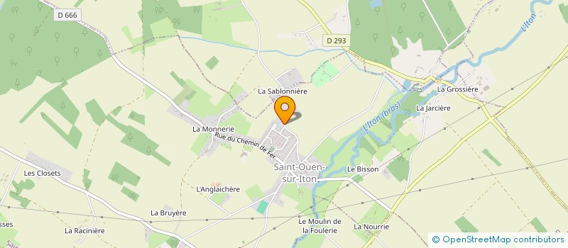 localisation de l'entreprise MONSIEUR CLAUDE GOUIN à SAINT-MICHEL-TUBOEUF