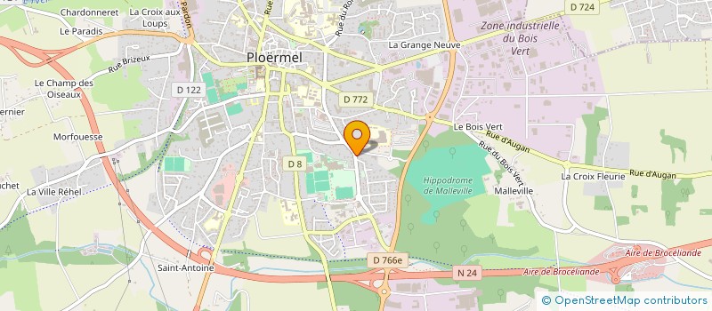 localisation de l'entreprise MONSIEUR CLAUDE GOULEY à PLOERMEL