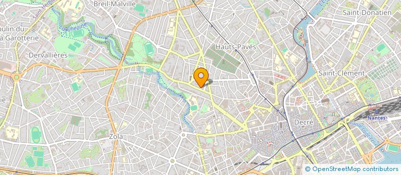 localisation de l'entreprise MONSIEUR CLAUDE GOUZEE DE HARVEN à NANTES