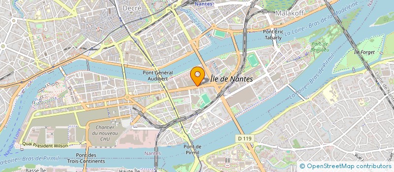 localisation de l'entreprise MONSIEUR CLAUDE GRAF à NANTES