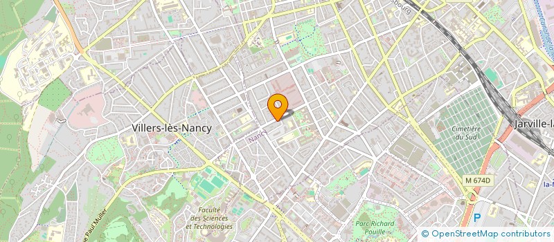 localisation de l'entreprise MONSIEUR CLAUDE GRANDEMANGE  NANCY