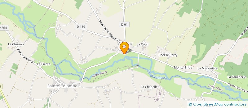 localisation de l'entreprise MONSIEUR CLAUDE GRANET à SAINT-MARY