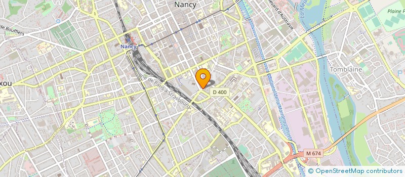 localisation de l'entreprise MONSIEUR CLAUDE GRANG  NANCY