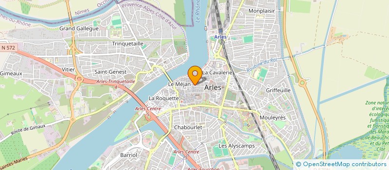 localisation de l'entreprise MONSIEUR CLAUDE GRANONE  ARLES