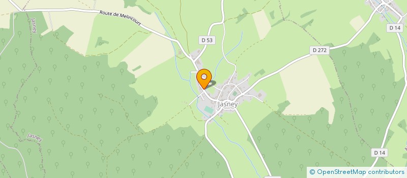 localisation de l'entreprise MONSIEUR CLAUDE GRANTE  JASNEY