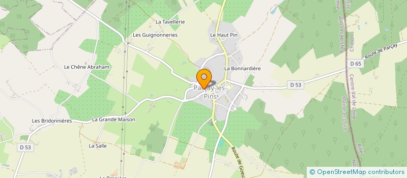 localisation de l'entreprise MONSIEUR CLAUDE GREFFIER à NOYANT-VILLAGES