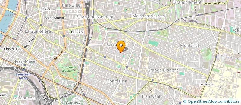 localisation de l'entreprise MONSIEUR CLAUDE GREGOIRE à LYON