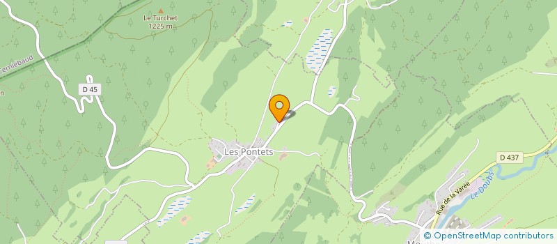 localisation de l'entreprise MONSIEUR CLAUDE GRESARD  RONDEFONTAINE