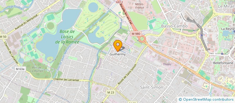localisation de l'entreprise MONSIEUR CLAUDE GRILLERES à TOULOUSE