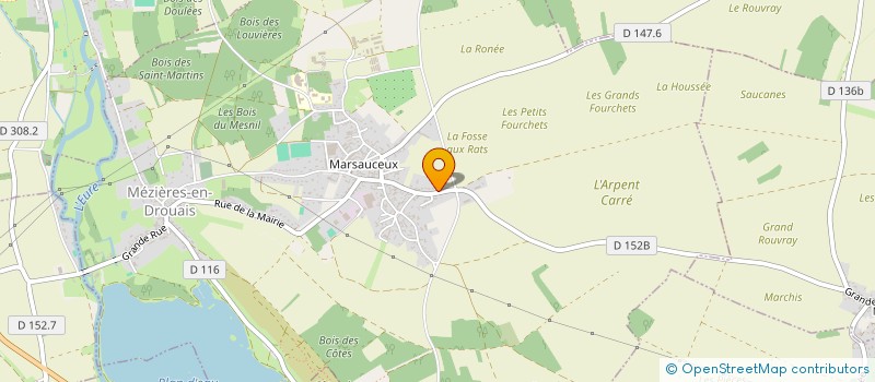 localisation de l'entreprise MONSIEUR CLAUDE GRIMOIN à MEZIERES-EN-DROUAIS