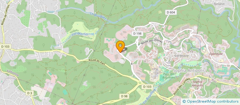 localisation de l'entreprise MONSIEUR CLAUDE GROS  GRASSE