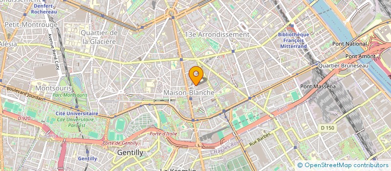 localisation de l'entreprise MONSIEUR CLAUDE GROSSO  PARIS