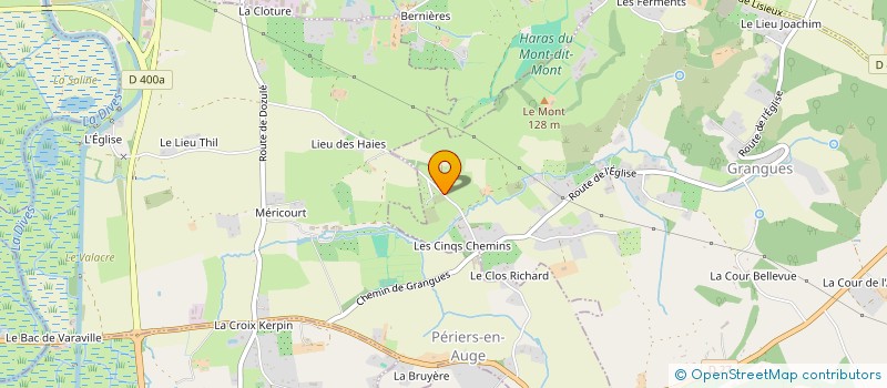 localisation de l'entreprise MONSIEUR CLAUDE GUELLE  GRANGUES