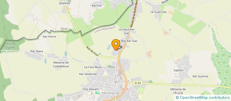 localisation de l'entreprise MONSIEUR CLAUDE GUENO  SAINT-LYPHARD