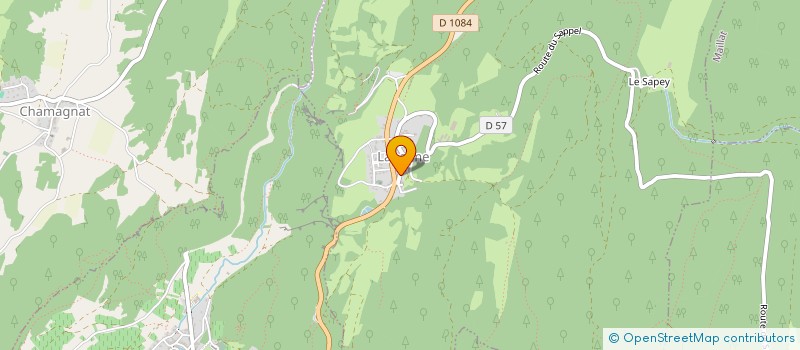 localisation de l'entreprise MONSIEUR CLAUDE GUEPRATTE  LABALME