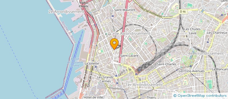 localisation de l'entreprise MONSIEUR CLAUDE GUERRA à MARSEILLE